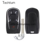 5 button remote key shell for Buick